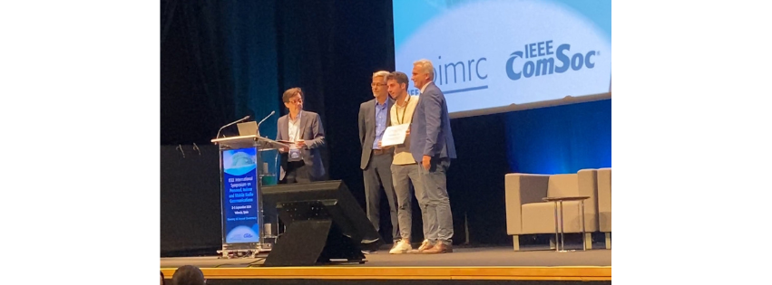 Il WLNC Lab vince il Best Demo Award alla conferenza internazionale IEEE PIMRC 2024! Il WLNC Lab vince il Best Demo Award alla conferenza internazionale IEEE PIMRC 2024!
