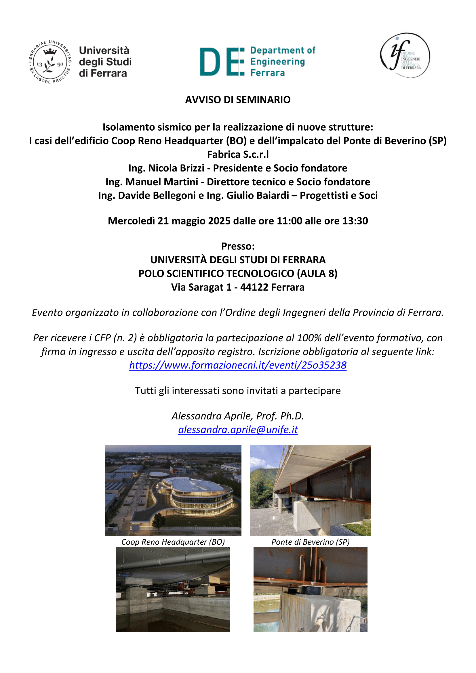 Seminario 21 maggio 2025