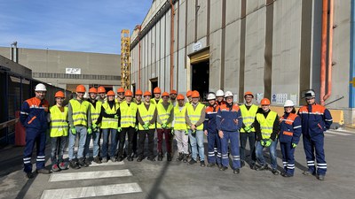 Il corso di Processi Metallurgici ed Innovazione di Prodotto in visita presso NMLK Verona